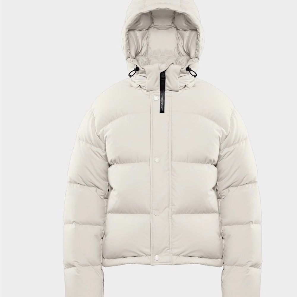 Women's White Puffer Jacket